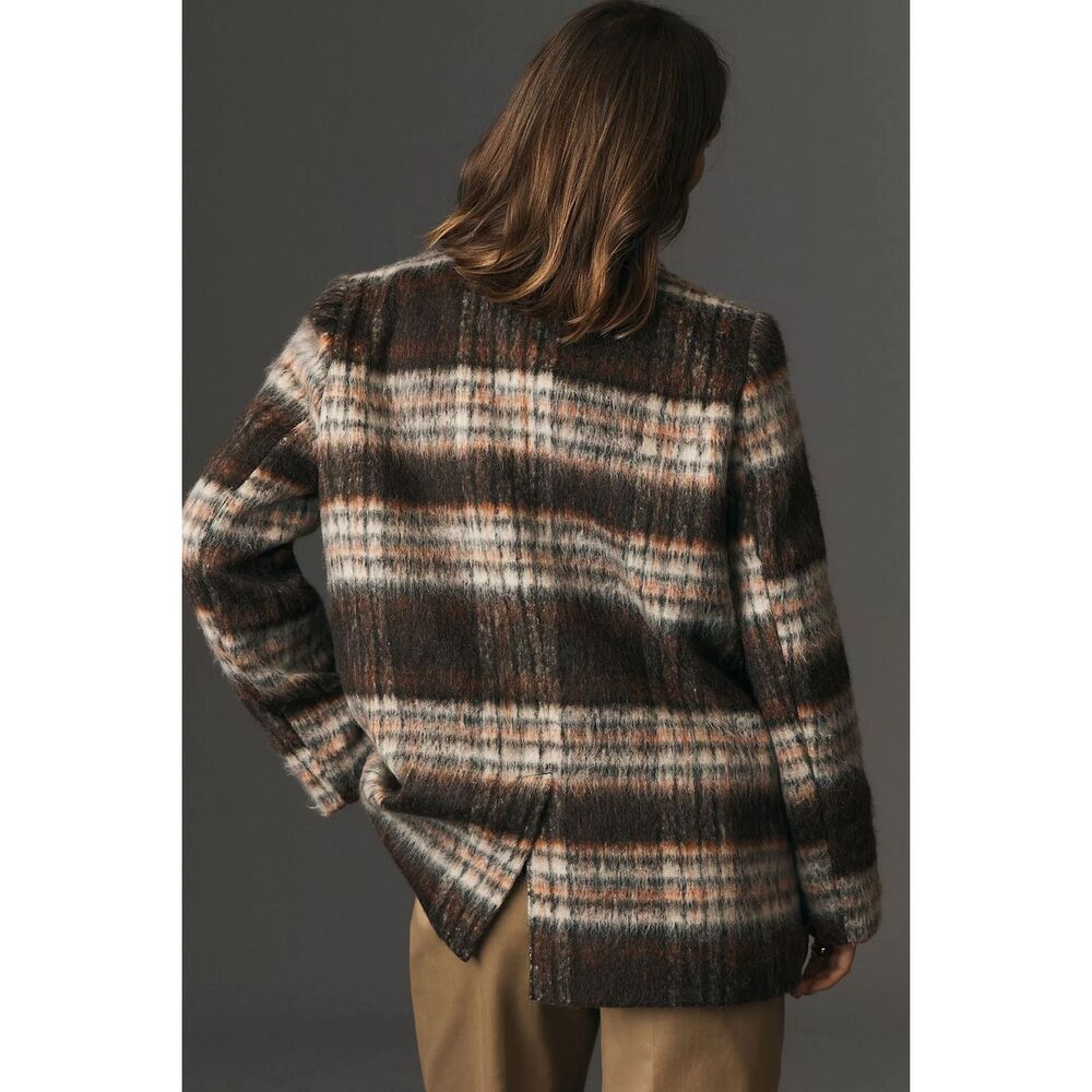 Maeve / Antropologie Brushed Plaid Blazer - Picture 3 of 10